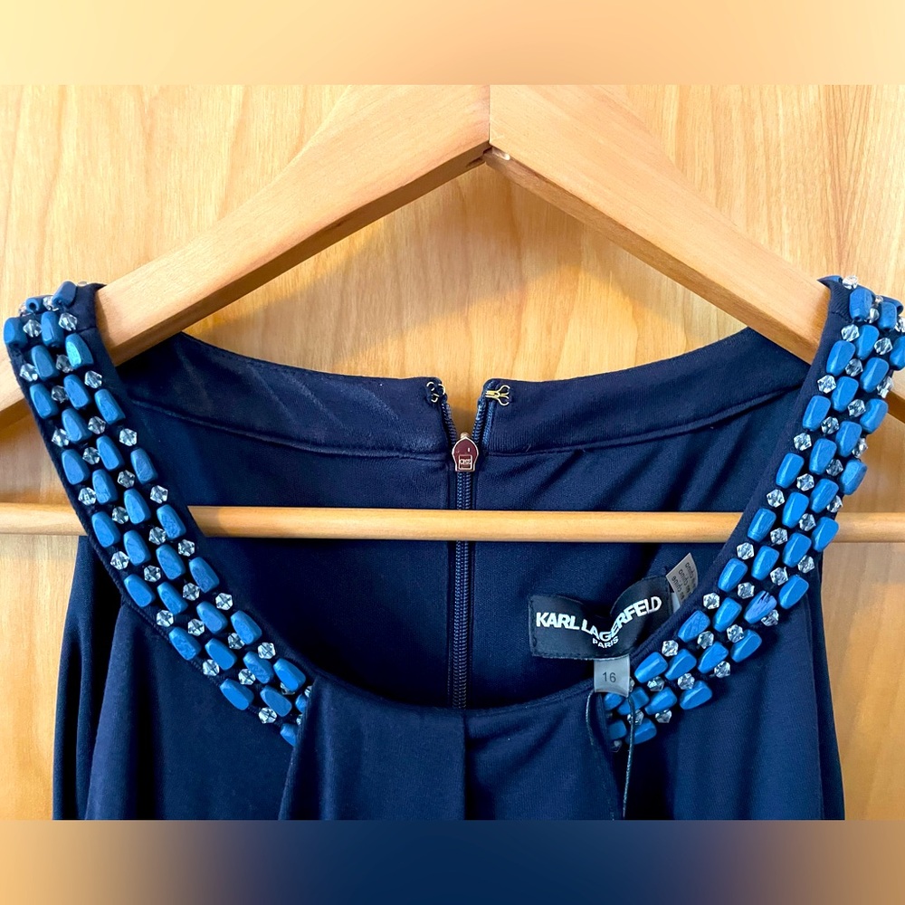 Karl Lagerfeld halter dress in a size 16
